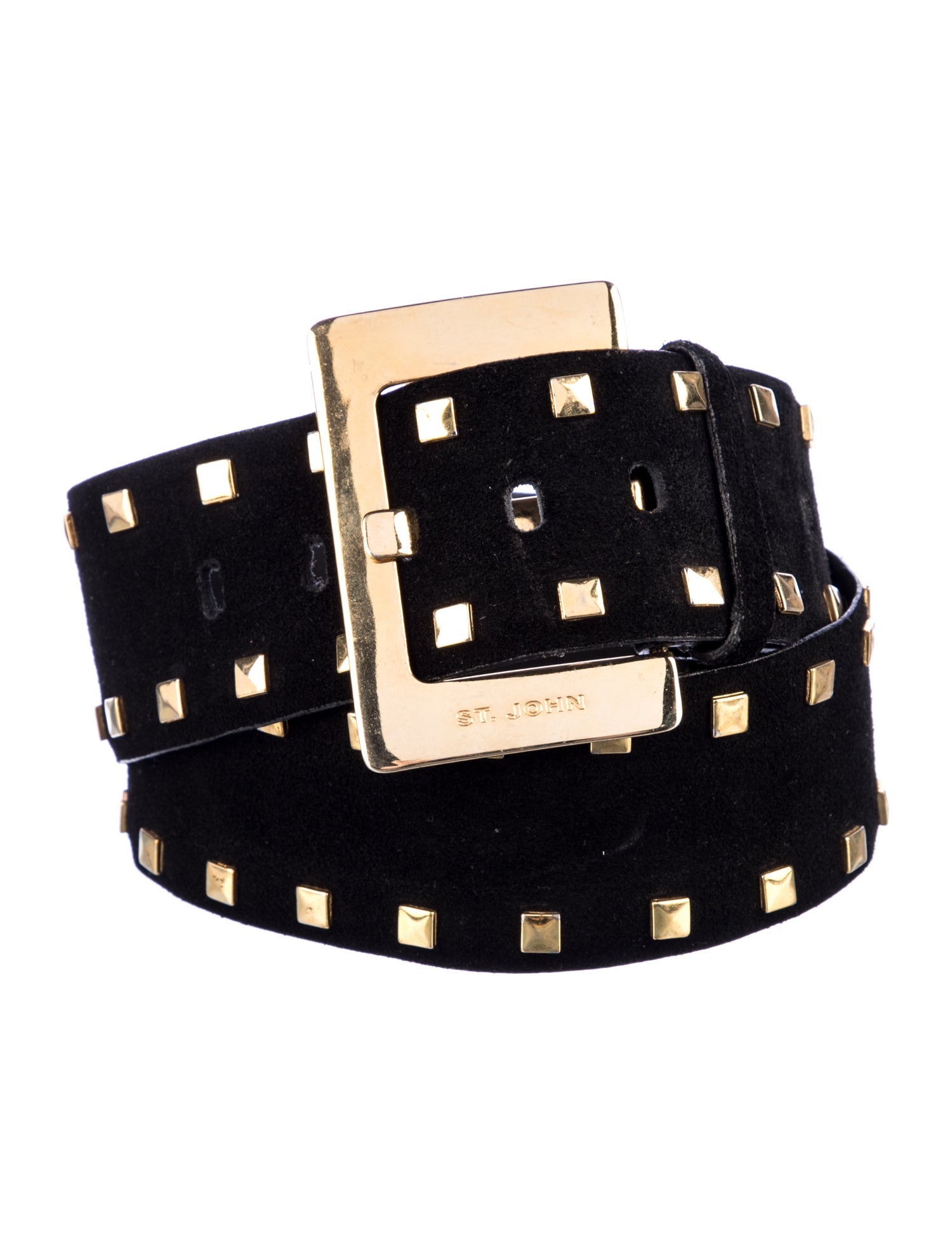 St. John Wide Leather Belt